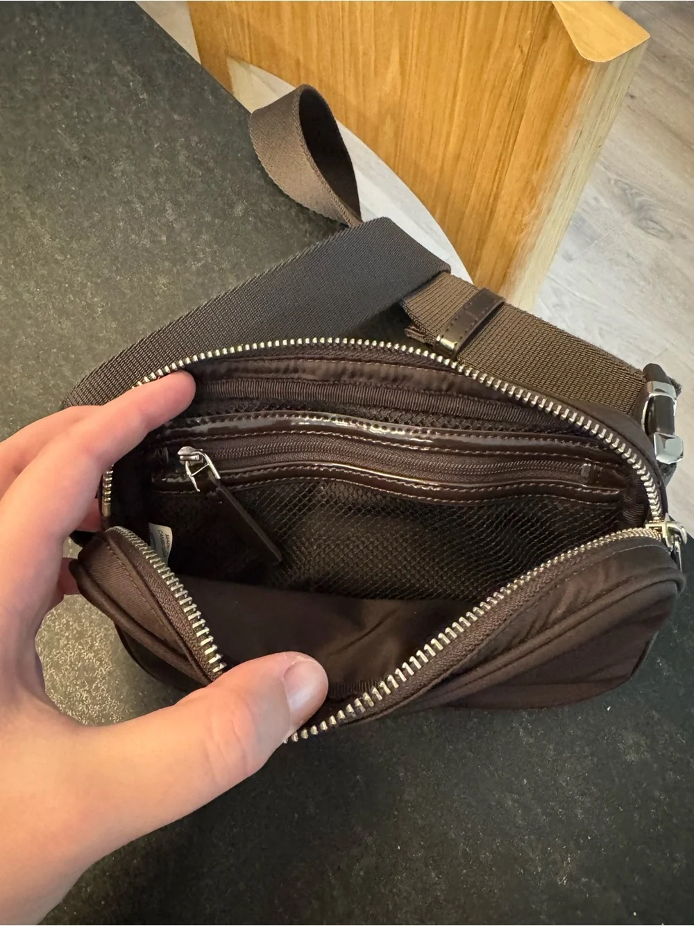 Tory Burch Nylon Virginia Belt Bag Crossbody